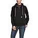 ARIAT Women's WMS REBAR Skill Set 1/2 Zip Hood Black, X-Large