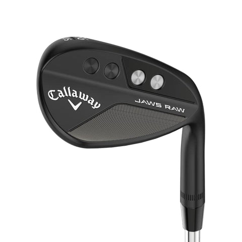 Callaway Golf Jaws Raw Wedge (Black, 52 Degree (Left Hand), S Grind , 10* Bounce, Steel Shaft)