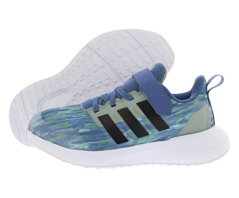 Adidas Fortarun 2.0 PS Boys Shoes Size 1.5, Color: Blue/Green-Blue