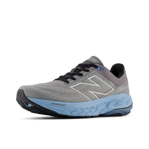 New Balance Men's Fresh Foam X 860 V14 Running Shoe, Slate Grey/Chrome Blue/Sea Salt, 11 X-Wide