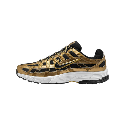 Nike P-6000 Men's Shoes (HQ3030-700, Metallic Gold/Infinite Gold/White/Black) Size 13