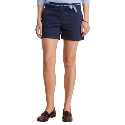 vineyard vines Women's Herringbone 3.5' Every Day Short, Nautical Navy