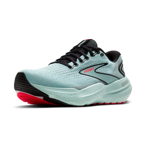 Brooks Women’s Glycerin 21 Neutral Running Shoe - Cloud/Black/Pink - 11.5 Medium