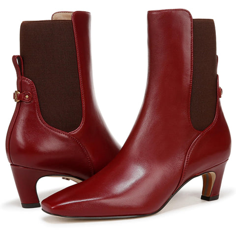 Sam Edelman Women's Margo Ankle Boot Cabernet Red 9 Medium
