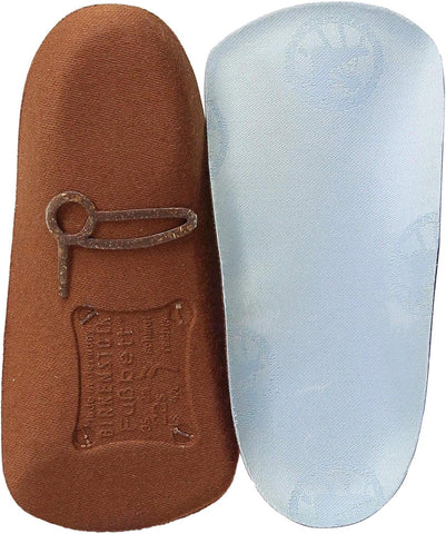 Birkenstock Womens Shoes Blue Footbed-Heeled Flat, Blue, 45 EU/Mens 12 W US